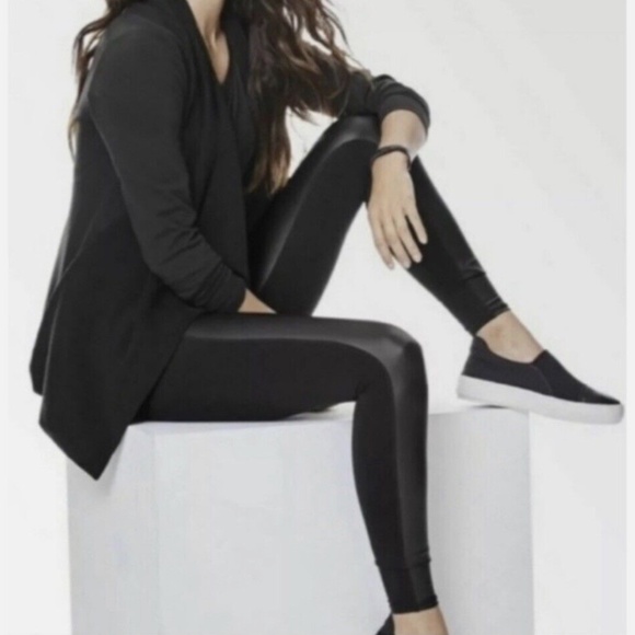 Splendid Pants - Splendid Faux Leather Panal Leggings. NWT.